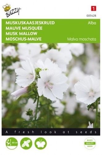 Malva moschata, Slez pižmovy Alba cca. 0,5 g